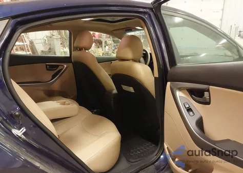 2013 Hyundai Elantra Limited from USA, damaged, VIN 5NPDH4AE1DH398582